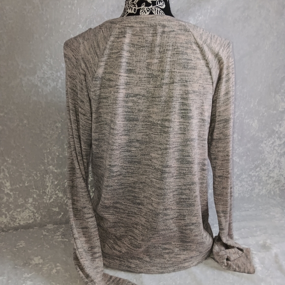 👚Womens Pink & Gray Light Sweater - Picture 2 of 6